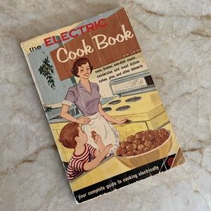 Electric Cook Book by Commonwealth Edison and Public Service Co 1960 Vintage